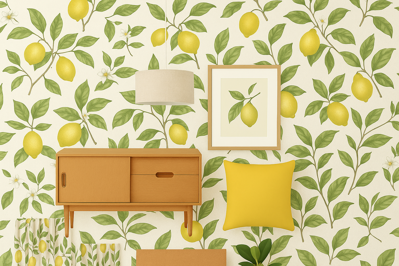 tapety léto citrony