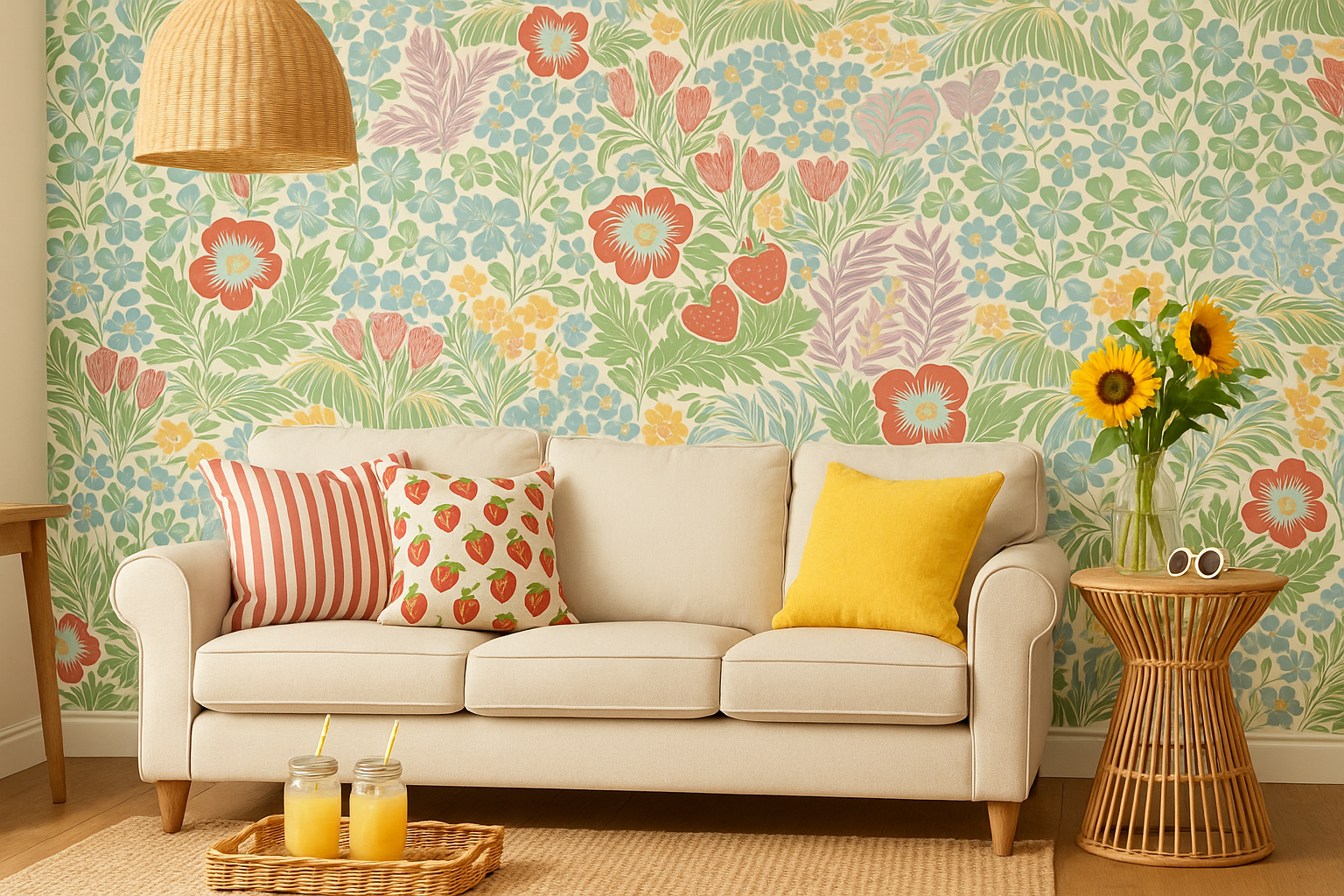 tapety léto květiny