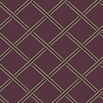 Vliesová geometrická 3D tapeta na zeď BO23031, Braid, Bohème, Decoprint