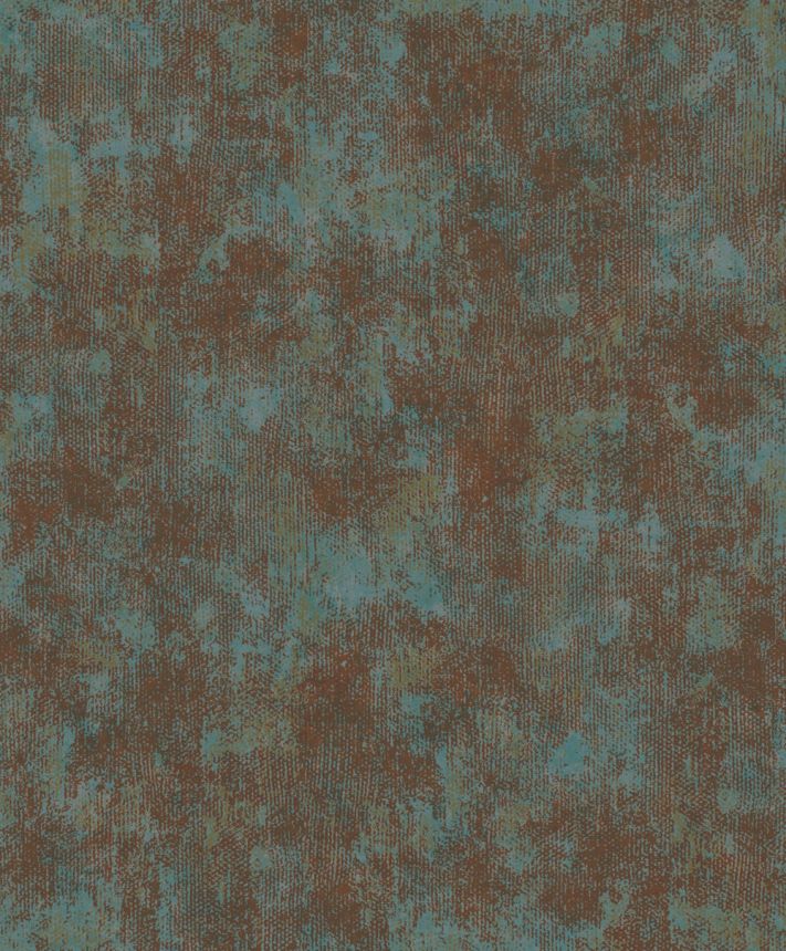 Vliesová tapeta na zeď, tyrkysovo-hnědá, vintage štuk, GL76504, Blossom, Prestige Wallcoverings