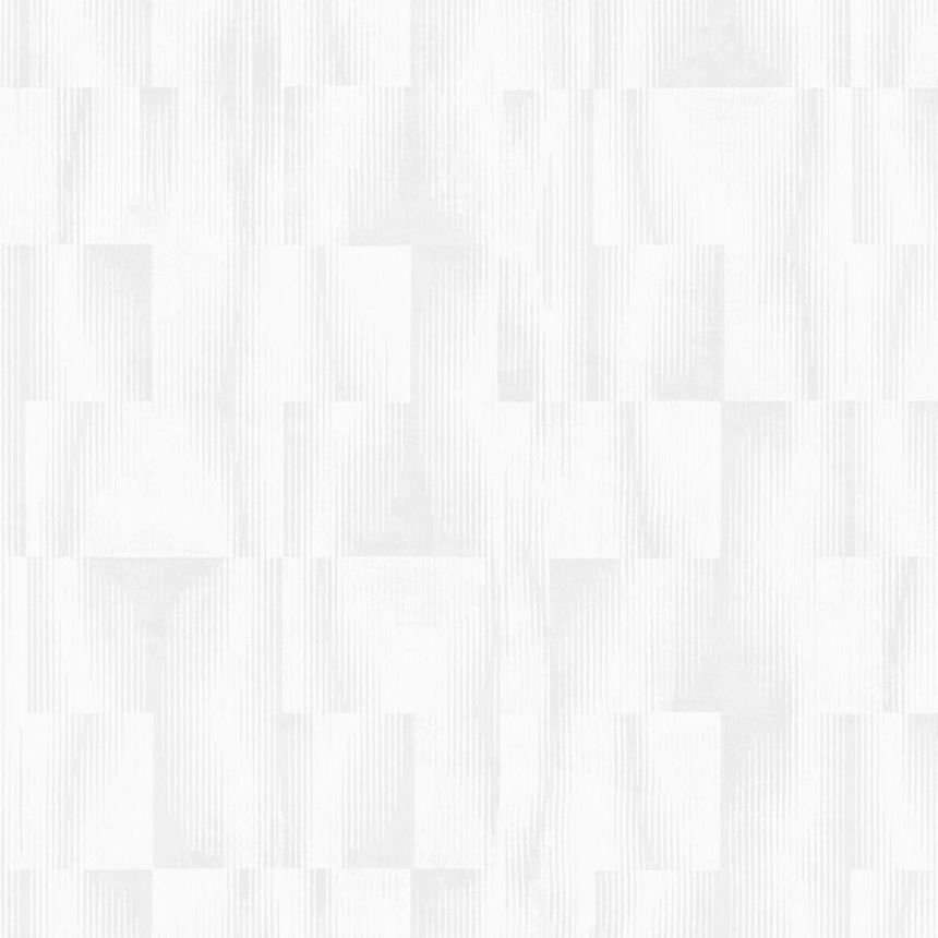 Luxusní  bílá geometrická vliesová tapeta na zeď, Z34941, Elie Saab 2