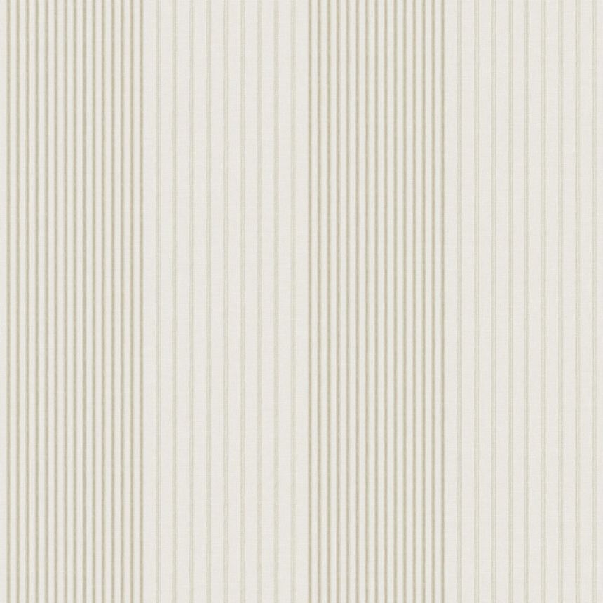 Vliesová tapeta na zeď, béžová, pruhy,  9811-2, Essential Stripes, ICH Wallcoverings