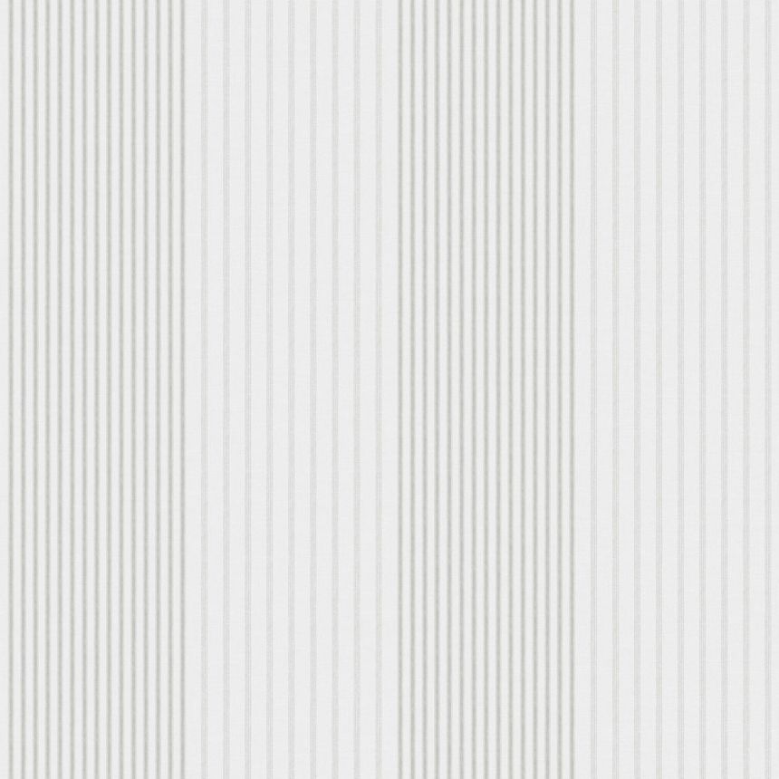 Vliesová tapeta na zeď, šedá, pruhy,  9811-3, Essential Stripes, ICH Wallcoverings