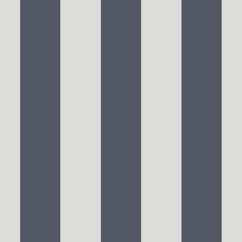 Vliesová tapeta na zeď, modro-bílá, pruhy,  9814-1, Essential Stripes, ICH Wallcoverings