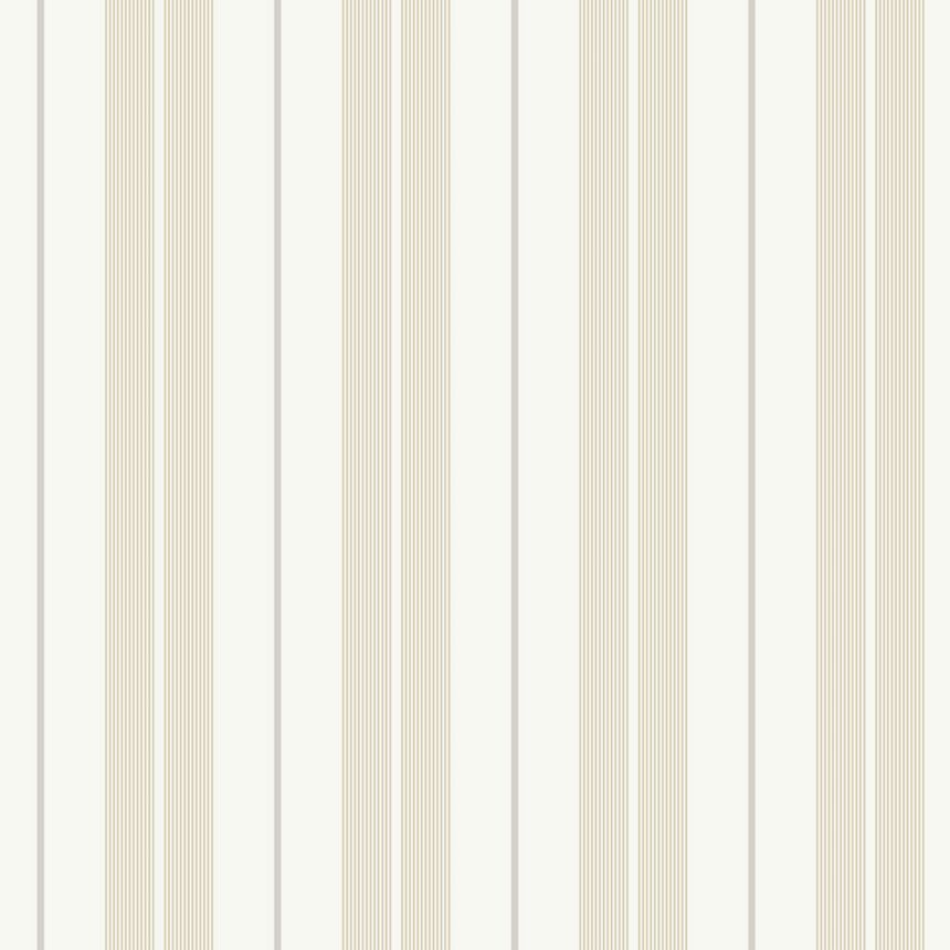 Vliesová tapeta na zeď, béžová, pruhy,  9815-2, Essential Stripes, ICH Wallcoverings