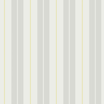 Vliesová tapeta na zeď, šedo-žlutá, pruhy,  9815-4, Essential Stripes, ICH Wallcoverings