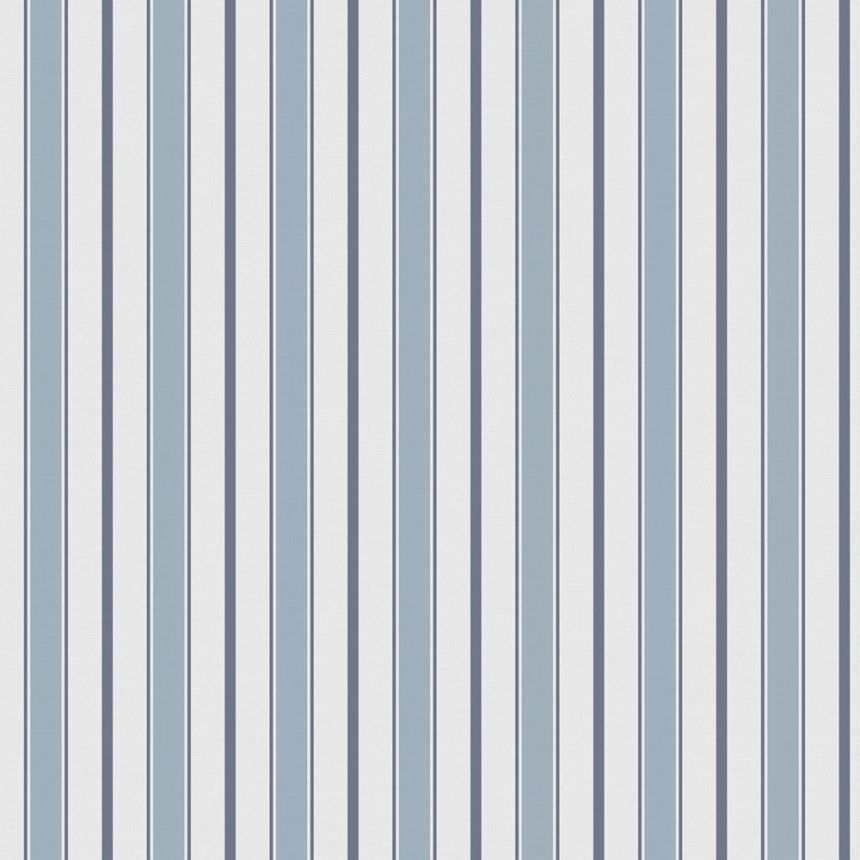 Vliesová tapeta na zeď, modrá, pruhy,  9816-2, Essential Stripes, ICH Wallcoverings