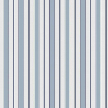 Vliesová tapeta na zeď, modrá, pruhy,  9816-2, Essential Stripes, ICH Wallcoverings