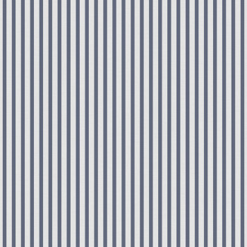 Vliesová tapeta na zeď, modro-bílá, pruhy,  9817-1, Essential Stripes, ICH Wallcoverings