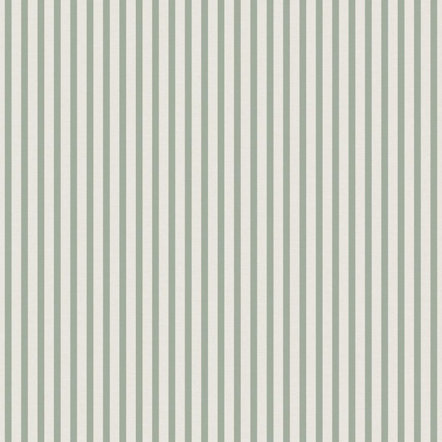 Vliesová tapeta na zeď, zelená, pruhy,  9817-4, Essential Stripes, ICH Wallcoverings