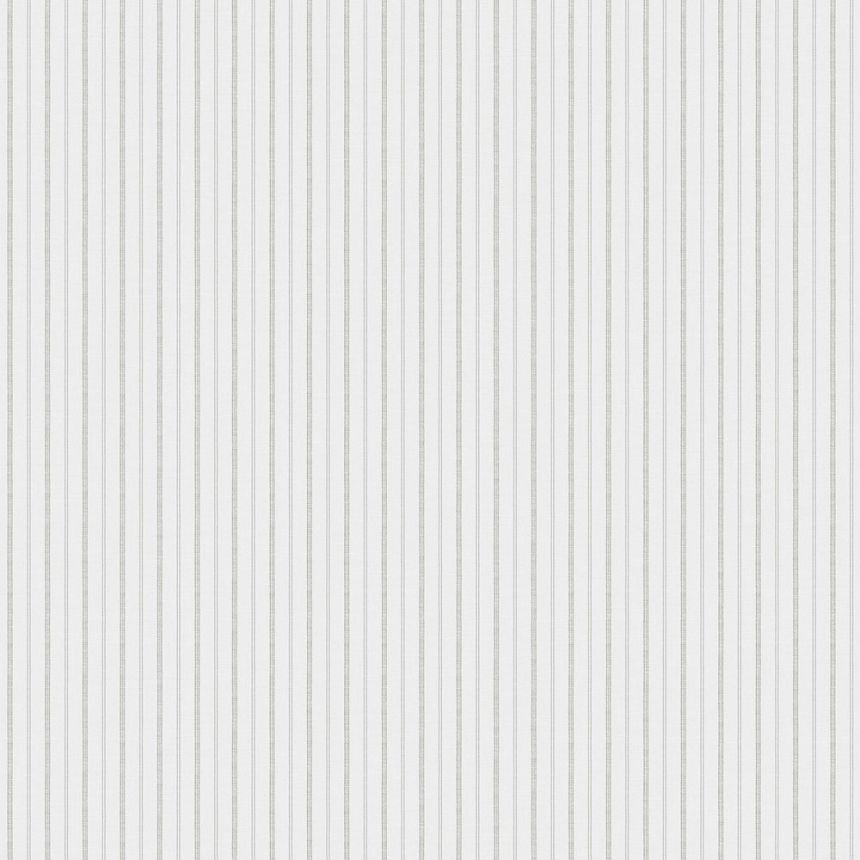 Vliesová tapeta na zeď, šedá, pruhy,  9818-3, Essential Stripes, ICH Wallcoverings