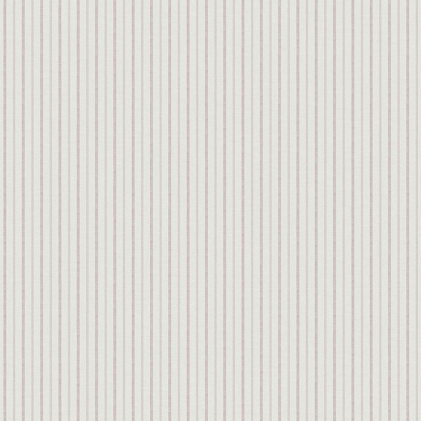 Vliesová tapeta na zeď, červeno-bílá, pruhy,  9818-4, Essential Stripes, ICH Wallcoverings