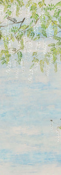Vliesová fototapeta na zeď, květiny, stromy, Vistárie, DG4PAT1022-260, Wall Designs IV, Khroma by Masureel