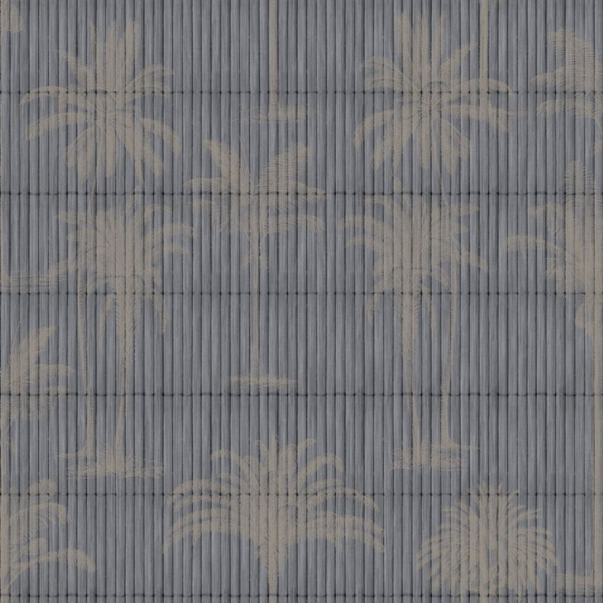Vliesová tapeta na zeď, šedá, palmy, M68709, Nomade, Ugépa
