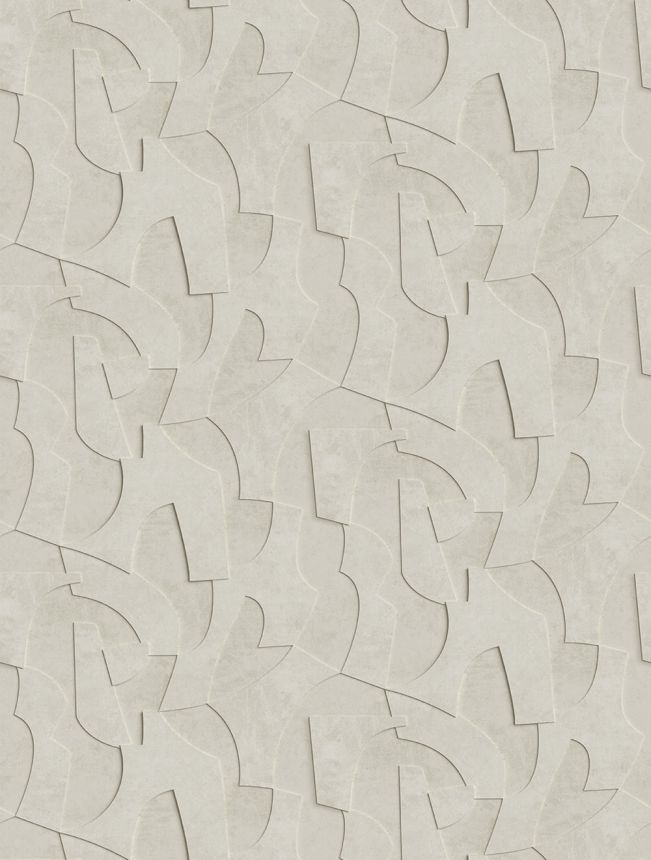 Geometrická vliesová obrazová tapeta na zeď, 3D, šedá, FW4042-1, Feature Walls, Decoprint